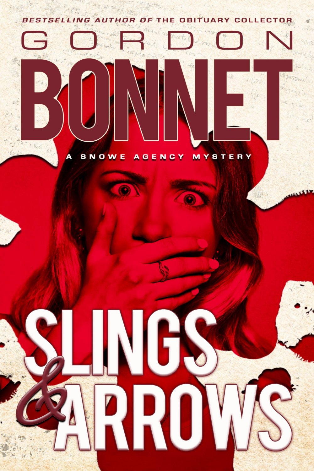 Cover: Slings & Arrows by Gordon Bonnet