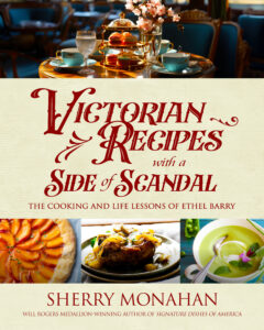 Book Cover: Victorian Recipes with a Side of Scandal